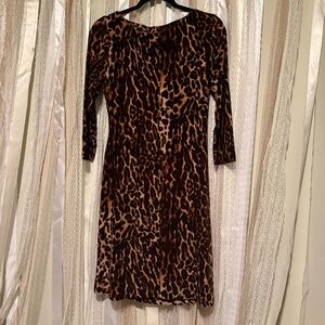 LAUREN Ralph Lauren Leopard Print Midi Dress 🐆
